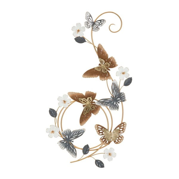 Kovová nástenná dekorácia 45x88 cm Delis – Mauro Ferretti