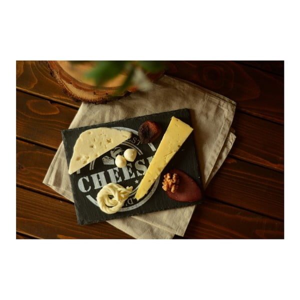 Servírovací podnos z bridlice Bambum Cheezy-image-1