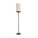 Tmavohnedá stojacia lampa s textilným tienidlom (výška 159 cm) Dania – Light & Living