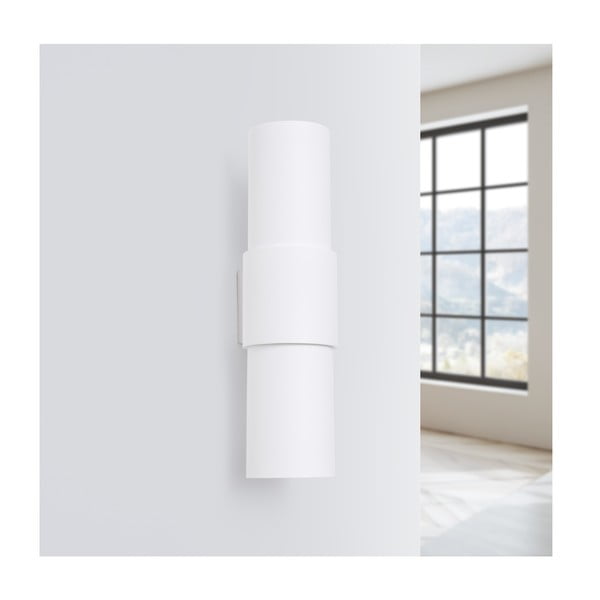 Biele nástenné svietidlo Aurea – Sollux-image-3