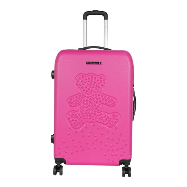 Ružový cestovný kufor LULU CASTAGNETTE Mia, 107 l