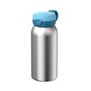 Modrá/v striebornej farbe plastová detská termoska 500 ml Campus – Mepal