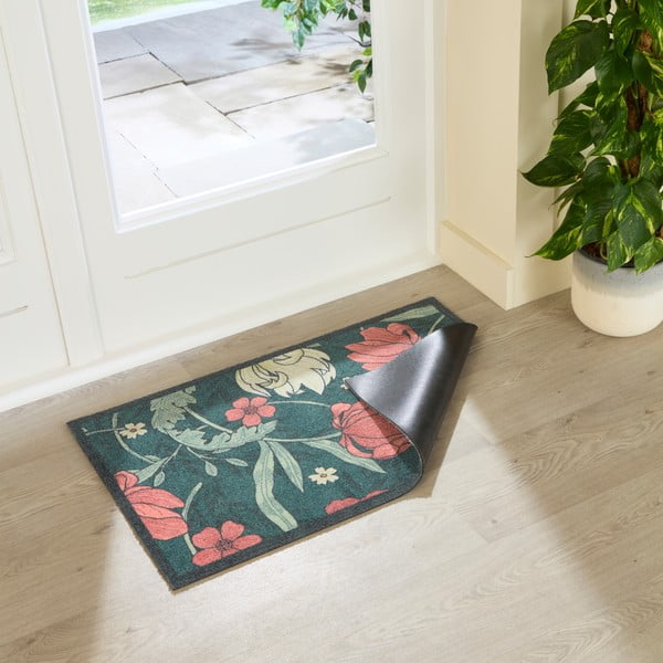 Rohožka 50x80 cm William Morris Rose – Artsy Doormats-image-2