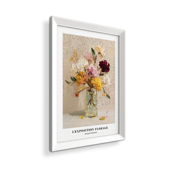 Tlačený obraz s rámom 56x75 cm Sunny Bouquet – Styler-image-4