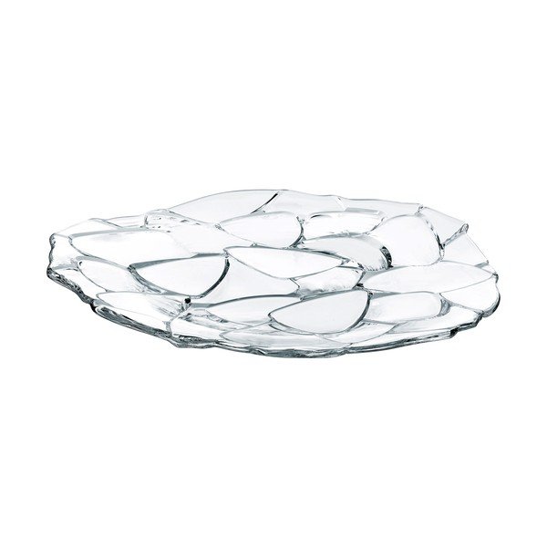 Servírovací podnos z krištáľového skla Nachtmann Petals Charger Plate, ⌀ 32 cm