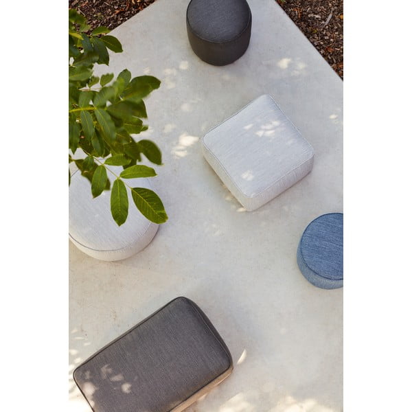 Tmavosivý záhradný taburet – Diphano-image-4