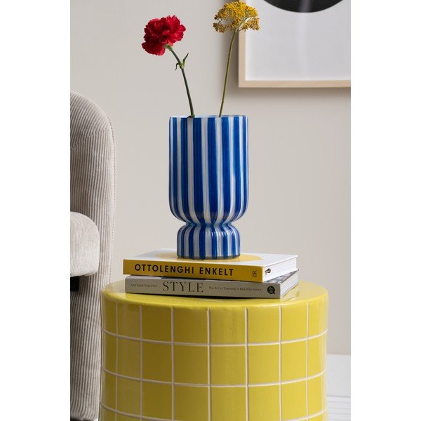 Keramický okrúhly odkladací stolík ø 42 cm Retro Tiles – Leitmotiv-image-2