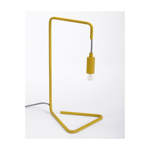 Žltá stolová lampa ComingB Bureau Lampe