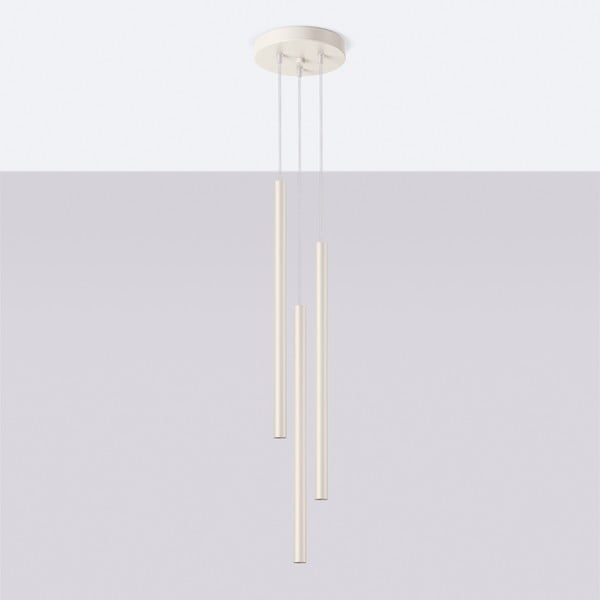 Krémové závesné svietidlo ø 19,5 cm Fideus – Sollux-image-2