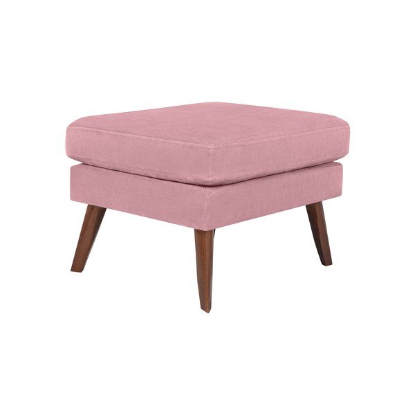 Svetloružový taburet Mazzini Sofas Elena