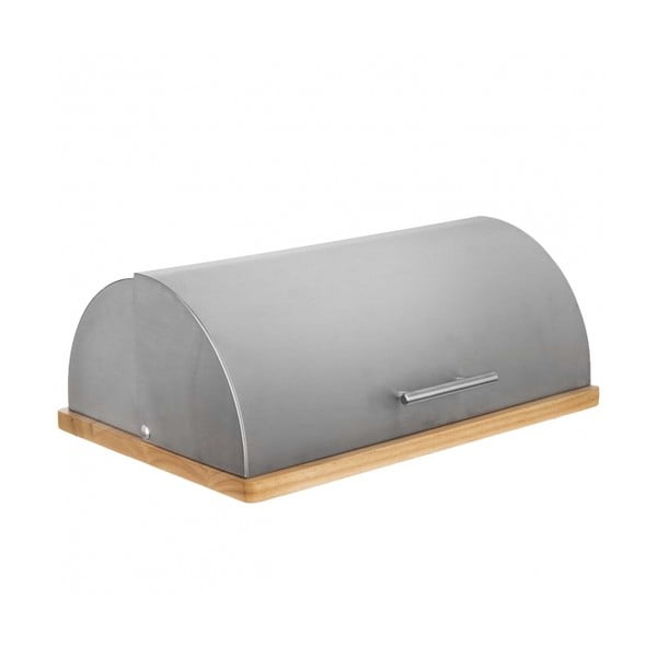 Chlebník z antikoro ocele a bambusu Orion Basic-image-1