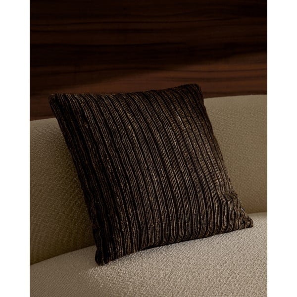 Hodvábna obliečka na vankúš 45x45 cm Anir – Kave Home-image-1