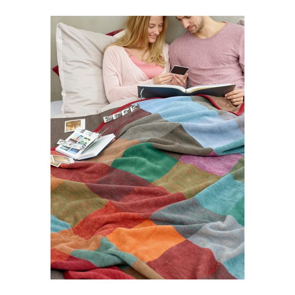Bavlnená deka Biederlack Colour - Woven, 200 x 150 cm