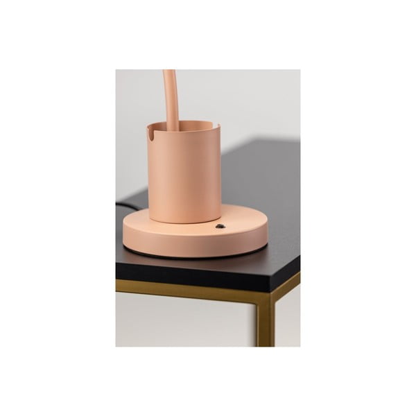 Svetlomodro-ružová stolová lampa s kovovým tienidlom (výška 50 cm) Mouse – GTV-image-3