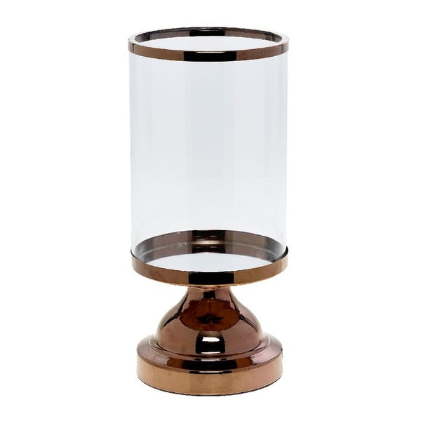 Svietnik Trophy Copper, 13x13x27 cm