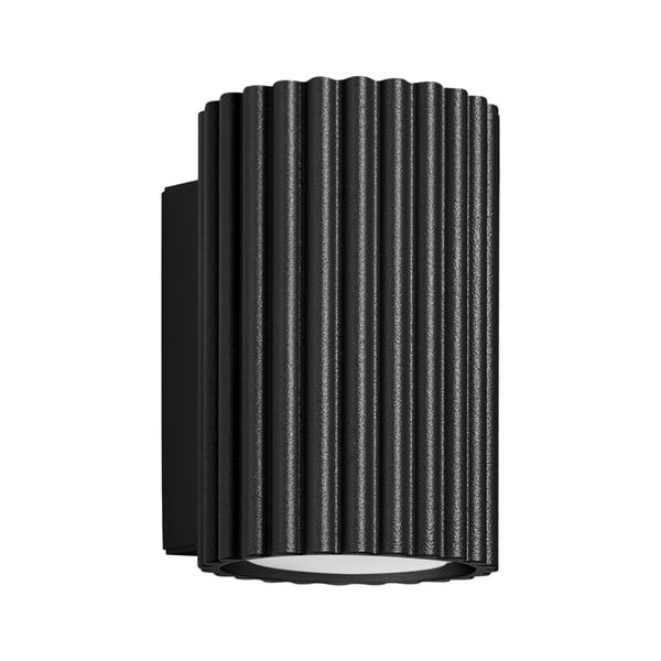 Čierne nástenné svietidlo Gleam – Sollux