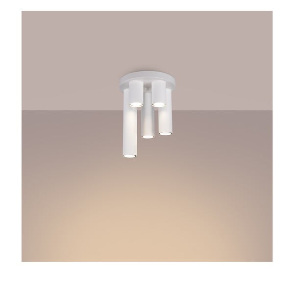 Biele stropné svietidlo Castro – Sollux-image-1