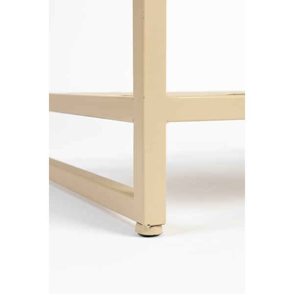 Béžová kovová vinotéka na 20 fliaš, 48x180 cm Cantor - Zuiver-image-1