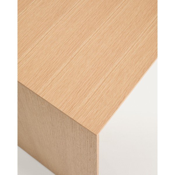 Pracovný stôl v dekore duba 60x140 cm Litto – Kave Home-image-4