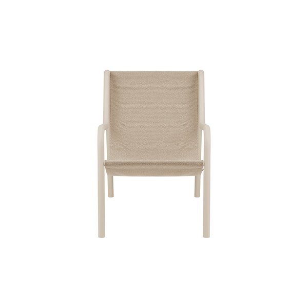 Béžové kovové záhradné kreslo Nokk – noo.ma-image-3