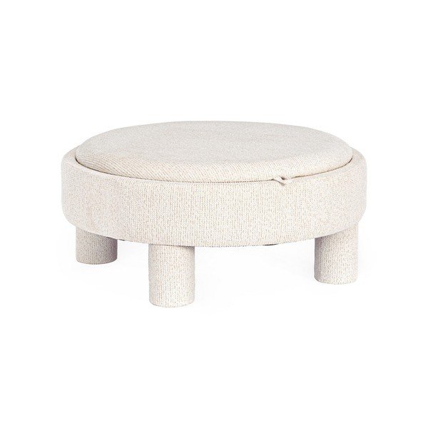 Biely taburet Tanya – Bizzotto