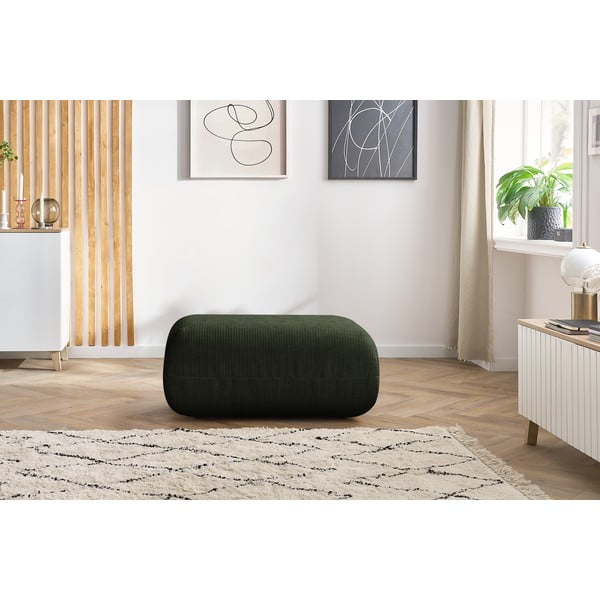 Zelená menčestrová podnožka Lecomte - Bobochic Paris-image-1