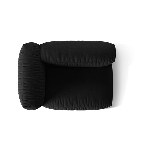 Čierny modul pohovky (ľavý roh) Martina – Micadoni Home-image-4