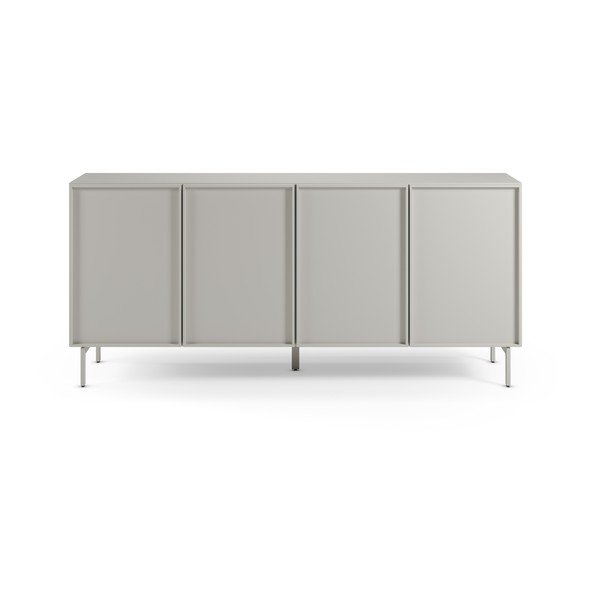 Krémovobiela skrinka 180x80x42 cm Brise – Marckeric