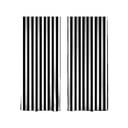 Čierno-biele závesy v súprave 2 ks 140x260 cm - Mila Home