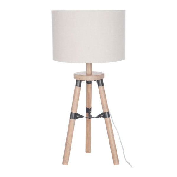 Biela stolová lampa J-Line Trio Legs