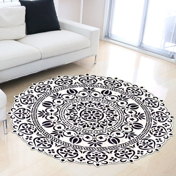 Koberec Vitaus Pandamo, ⌀ 100 cm-image-2