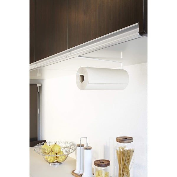 Biely závesný držiak na kuchynské utierky Yamazaki Tower-image-1