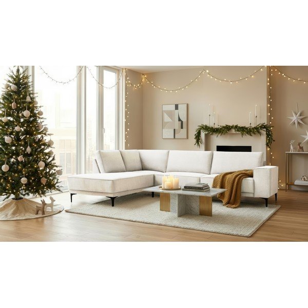 Krémová rohová pohovka (ľavý roh) Copenhagen – Scandic-image-2