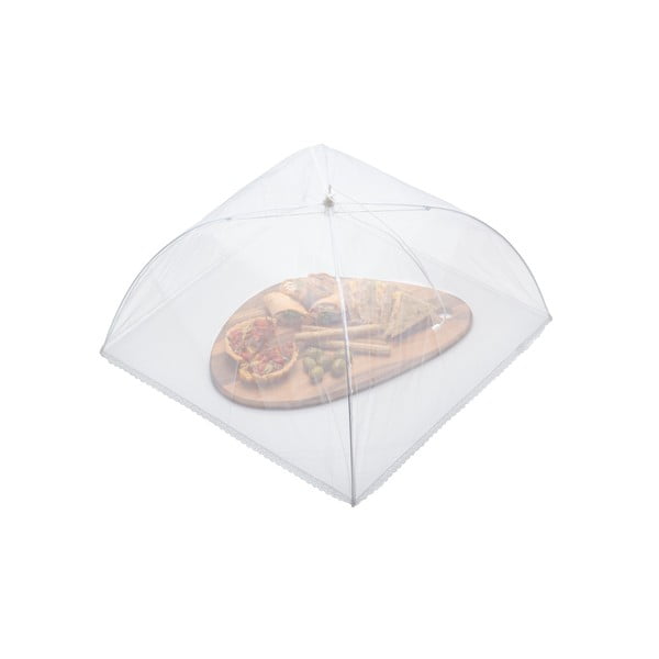 Biely poklop na jedlo Kitchen Craft Umbrella, 51 cm
