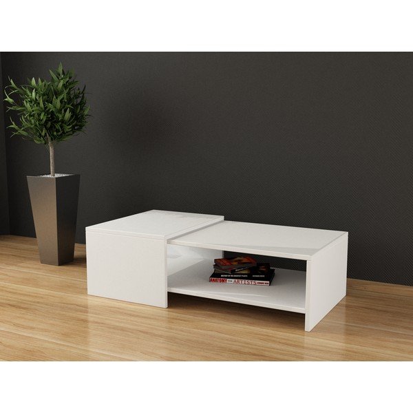 Konferenčný stolík Yalo, biely-image-1