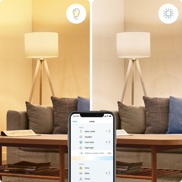 LED smart žiarovka E27, 7 W – WiZ-image-4