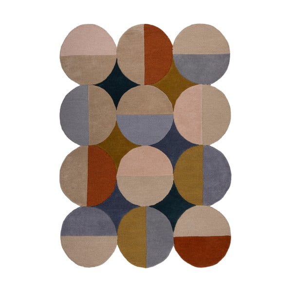 Ručne tkaný vlnený koberec 160x230 cm Mia Ellipse – Flair Rugs