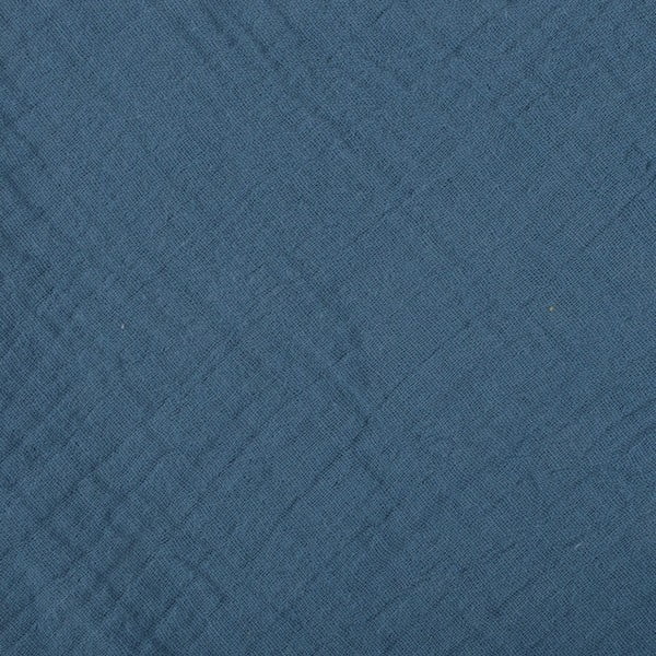 Modrá mušelínová detská deka 75x75 cm – Bébé Douceur-image-2