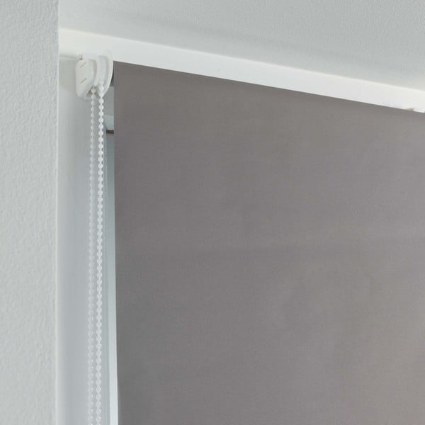 Svetlohnedá textilná roleta 90x180 cm Occult – douceur d'intérieur-image-1