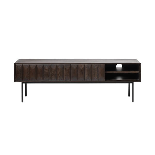 Čierny TV stolík Unique Furniture Latina