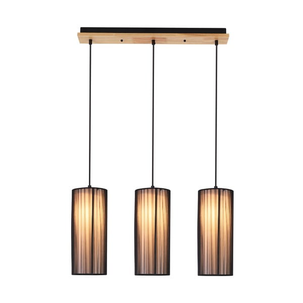Závesné svietidlo s textilným tienidlom Kioto – Candellux Lighting