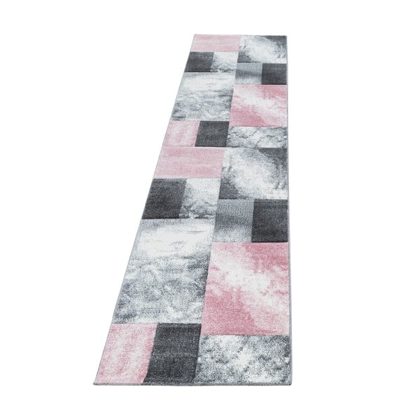 Ružovo-sivý behúň 80x300 cm Hawaii – Ayyildiz Carpets