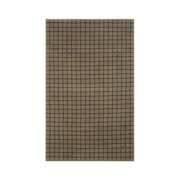 Zelená/modrá bavlnená osuška 90x150 cm Grid – Jotex-image-2