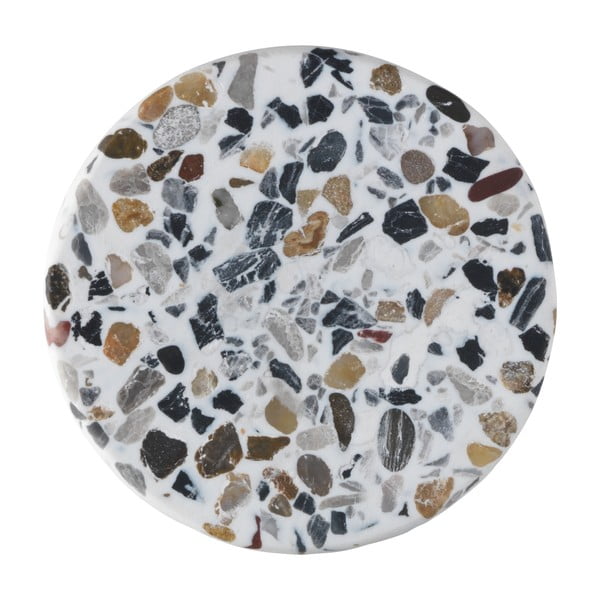 Nástenný háčik s dekorom terrazzo Wenko Melle, ⌀ 8 cm-image-2