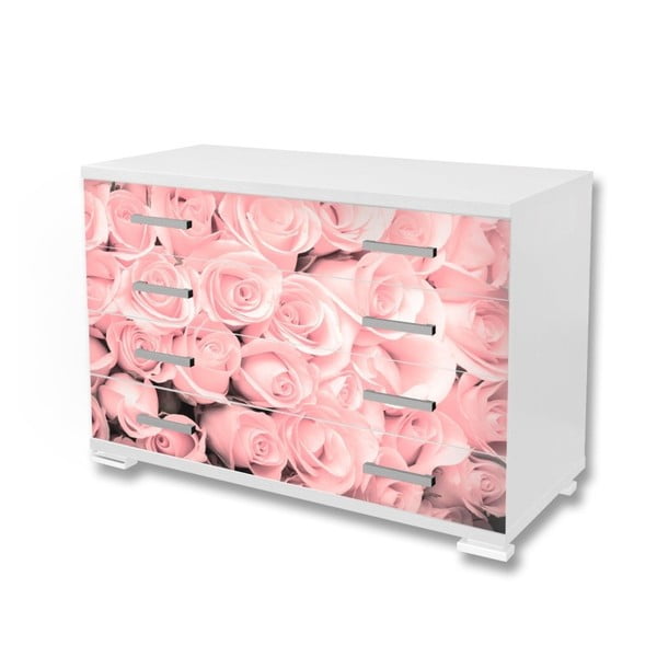 Nalepovacia tapeta na nábytok Dimex Ruže, 125 x 85 cm
