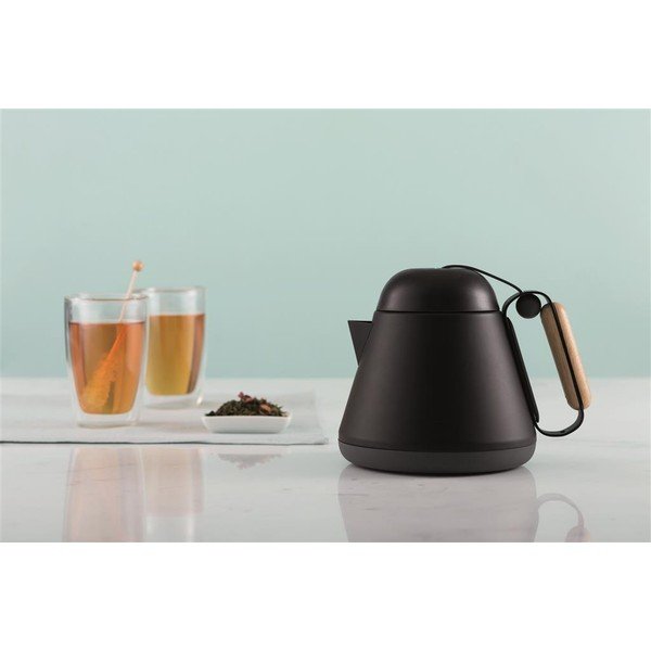 Čierna čajová kanvica XD Design Teako, 1 l-image-1