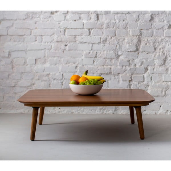 Konferenčný stolík z jaseňového dreva Ragaba Contrast Tetra, 110 x 110cm-image-1