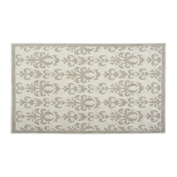 Bavlnený koberec Baroco 80x150 cm, krémový