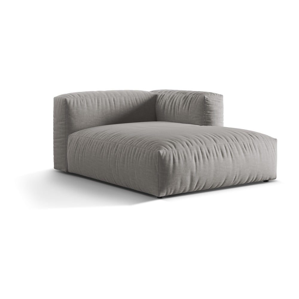 E-shop Svetlosivý modul pohovky (pravý roh) Martina – Micadoni Home
