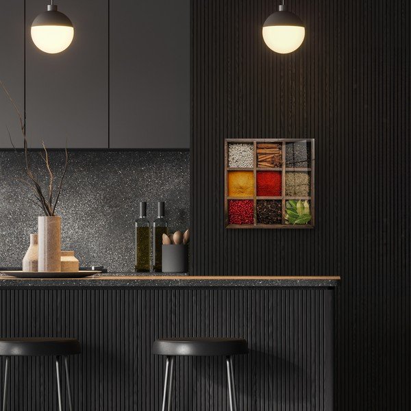 Sklenený obraz 30x30 cm Spices Box – Styler-image-1